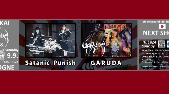 The Reason to Scream: GARUDA and Satanic Punish to Break Barriers in Up-Coming September Tour